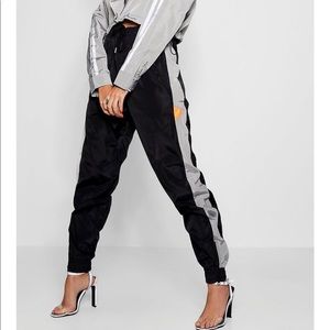 Boohoo shell joggers